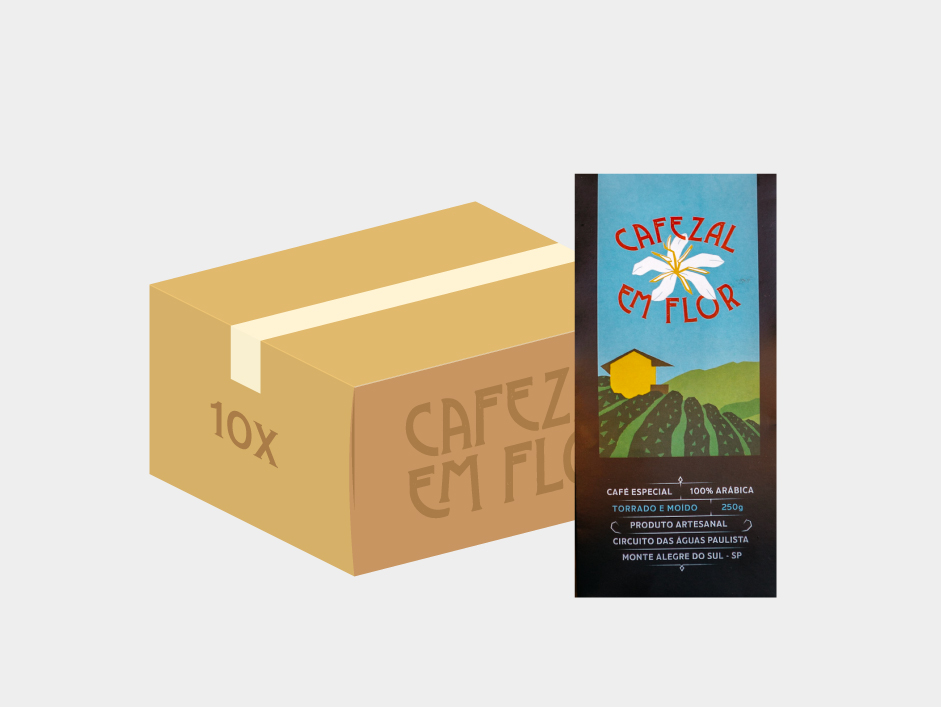 Café Especial Catuaí Amarelo - 10 caixinhas de 250g